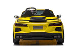 Best 2023 Licensed 12V Chevrolet Corvette C8 1 Seater Ride-On Car RC - mrtoyscanada