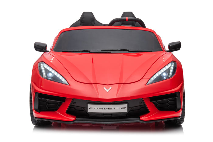 Best 2023 Licensed 12V Chevrolet Corvette C8 1 Seater Ride-On Car RC - mrtoyscanada