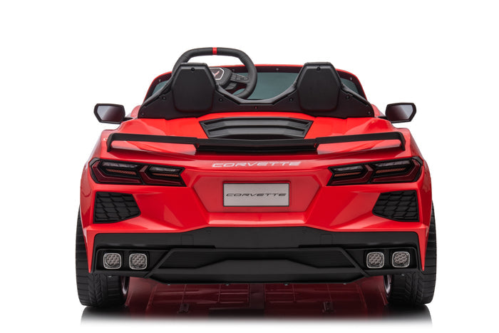 Best 2023 Licensed 12V Chevrolet Corvette C8 1 Seater Ride-On Car RC - mrtoyscanada