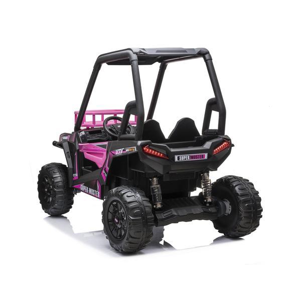 Best OUTDOOR TOYS OFF ROAD UTV 24V 2 SEATERS RIDE ON CAR FOR KIDS PINK - mrtoyscanada
