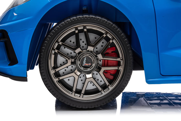 Best 2023 Licensed 12V Chevrolet Corvette C8 1 Seater Ride-On Car RC - mrtoyscanada