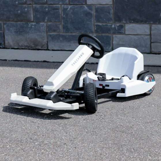 Best 36V Go Kart! Adjustable Seat Goes Up To 22KM/H! White - mrtoyscanada