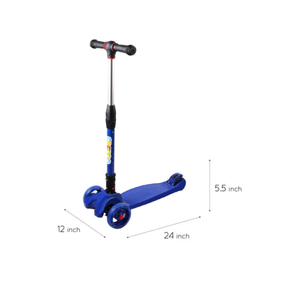 Best Copy of 3 Wheels Kick Scooter Blue - mrtoyscanada