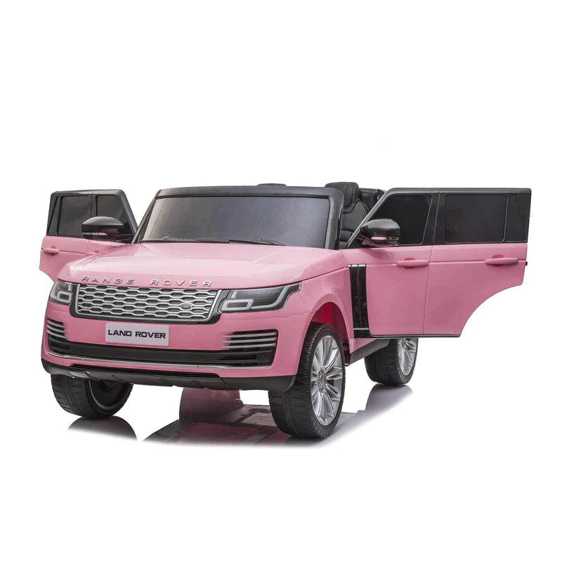 Best LICENSED RANGE ROVER HSE 2 SEATER 12V KIDS RIDE ON CAR WITH REMOTE CONTROL PINK - mrtoyscanada