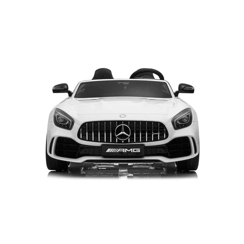 Best OUTDOOR TOYS FOR KIDS MERCEDES BENZ AMG GTR RIDE ON CAR KIDS ELECTRIC CARS. WHITE - mrtoyscanada