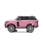 Best LICENSED RANGE ROVER HSE 2 SEATER 12V KIDS RIDE ON CAR WITH REMOTE CONTROL PINK - mrtoyscanada