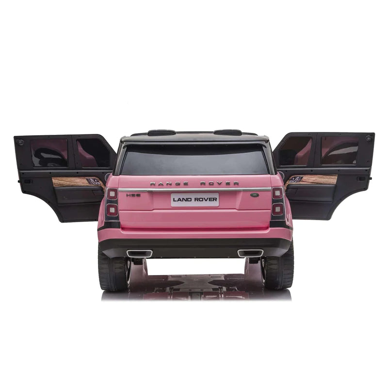 Best LICENSED RANGE ROVER HSE 2 SEATER 12V KIDS RIDE ON CAR WITH REMOTE CONTROL PINK - mrtoyscanada