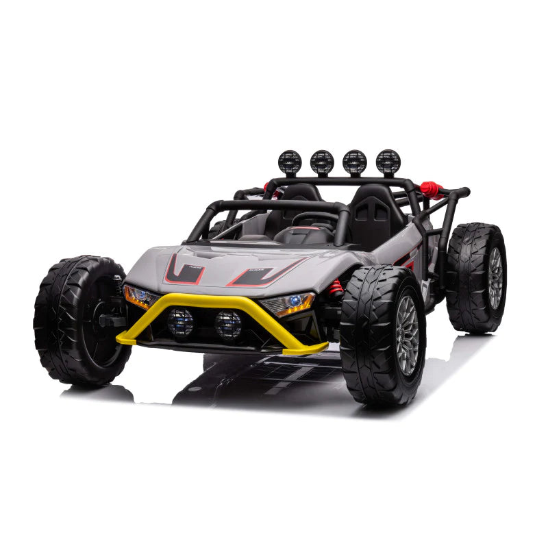 Best 24V Super Slash Monster 2 Seater Ride On Car | Bluetooth, Rubber Wheels & Parental RC - mrtoyscanada