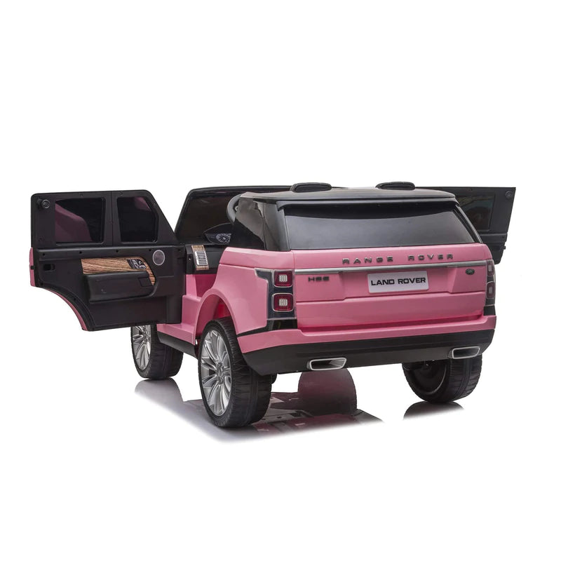 Best LICENSED RANGE ROVER HSE 2 SEATER 12V KIDS RIDE ON CAR WITH REMOTE CONTROL PINK - mrtoyscanada