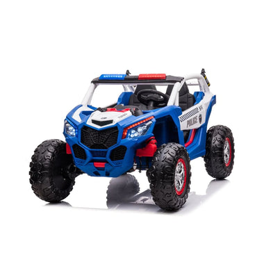 Best 2023 24V Police Dune Buggy 2 Seater Ride On Cars 4x4 With Remote Control - mrtoyscanada