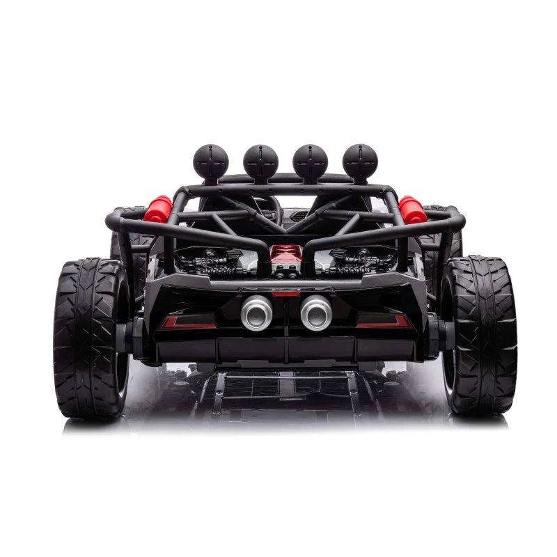 Best 24V Super Slash Monster 2 Seater Ride On Car | Bluetooth, Rubber Wheels & Parental RC - mrtoyscanada