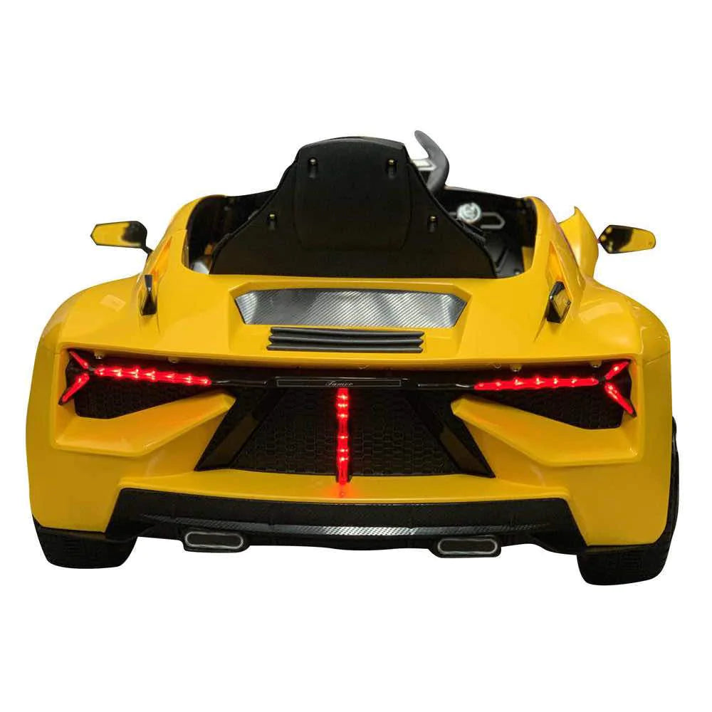 Best Lamborghini Style 12V Kids Ride On Car With Remote Control Yellow - mrtoyscanada