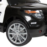 Best 12V Kids Ride On Police Cruiser SUV with Remote Control and LED Siren Lights, Microphone - mrtoyscanada