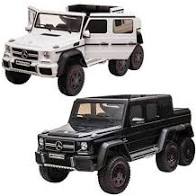 Best Mercedes Benz G63 24V (2x12V) 2 Seater Ride On Car 6x6 With Remote Control - mrtoyscanada